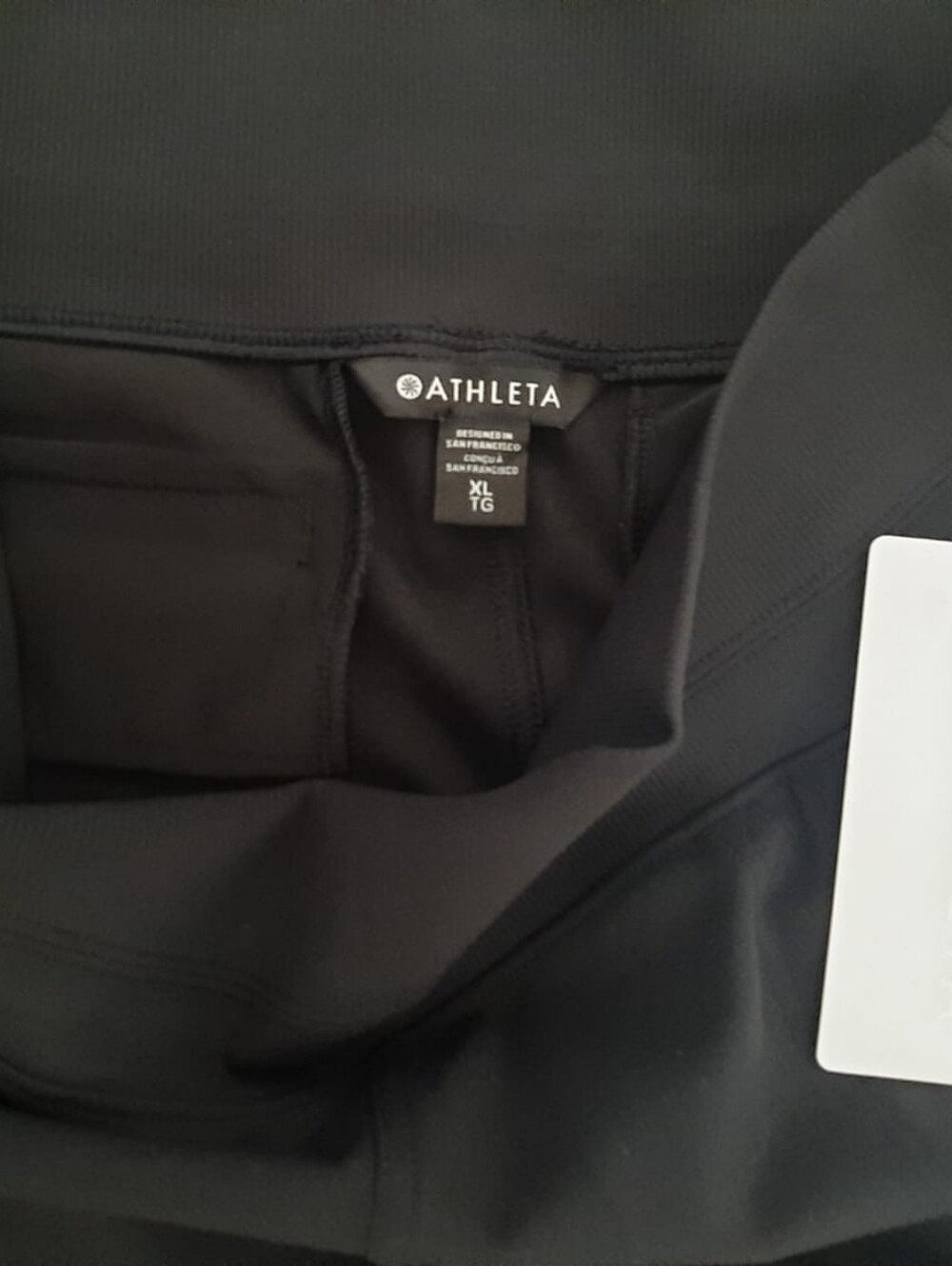 Athleta Black Wide-Leg Cropped Performance Pants - Picture 5 of 6